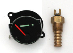 55 6 Volt Temperature Gauge And Sending Unit