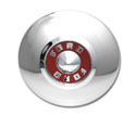 55 10" Hubcap With Red Center