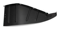 56-57 (Right) Front Fender Splash Shield, Rear