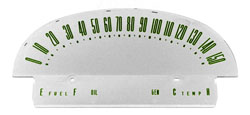 55-56 Speedometer Dial (Face)