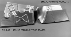 55-56 Farilane (Left) Toe Panel, Manufactured By EMS