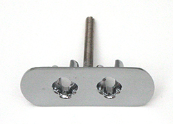 55 Rear Deck Receptacle With Studs, (Left)