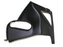 55-57 Deflector, Radiator Side Air, (Left), Fiberglass