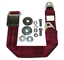 Maroon Seat Belt, Long