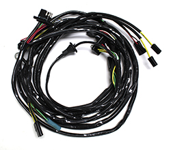 65 Wire Harness Firewall to Lights/Alternator & Voltage Regulator Wire Pigtails, Without Airconditioning