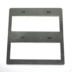 66 Window Switch Housing Finish Plate