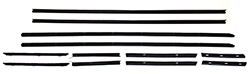 67-69 4 Door Non Landau Beltline Weatherstrip Kit