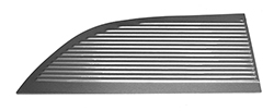 61-63 Aluminum Quarter Trim Finish Panel, (Left)