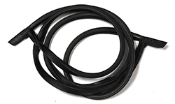 64-66 Rear Glass Weatherstrip, Except 66 Landau