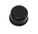 58-64 Oil Cap, Push On, Without Spout, Black