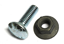 61-66 Nut & Bolt For Bottom Type Battery Clamp