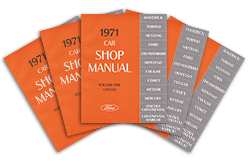 71 Shop Manuals, 5 Volume Set