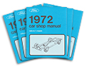 72 Shop Manuals, 5 Volume Set