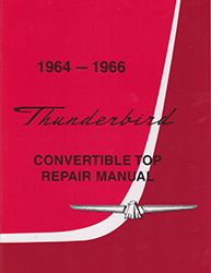 64-66 Convertible Top Repair And Adjustment Manual