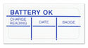 64-72 Battery Test Decal