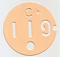 55-57 Engine Foundry Tag