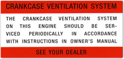 65-66 Voltage Regulator Decal