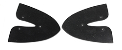 61-64 Lincoln Tail Light Mounting Pad, Pair