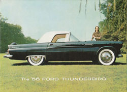 56 Thunderbird Sales Brochure