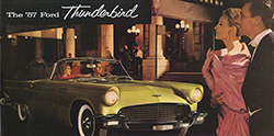 57 Thunderbird Sales Brochure