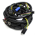 64 Wire Harness Firewall to Light/Alternator & Voltage Regulator Wire Pigtails, Without Airconditioning