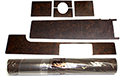 66 Landau Burl Grain Kit, Without Airconditioning, Dash, Console