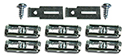 64-66 Clips And Screws to Install (Right) or (Left) Door Body Side Protection Molding