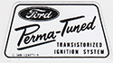 63-67 Trans Ignition Shield Decal